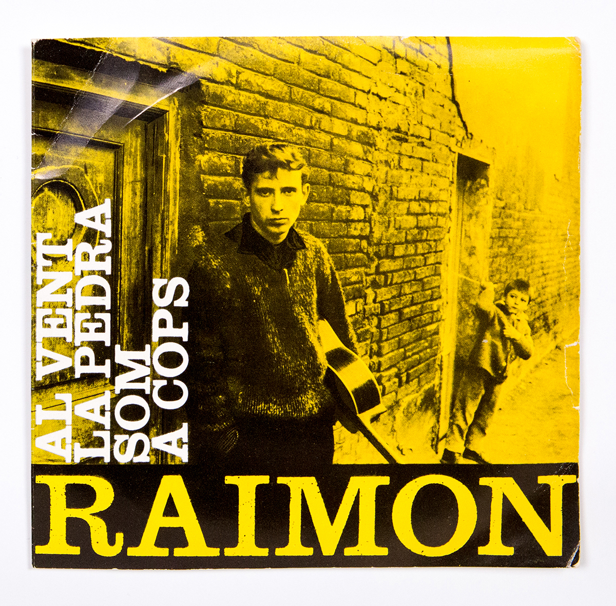 Portada del primer disc de Raimon. (Totes les fotografies provenen del web de la fundació Raimon i Annalisa)