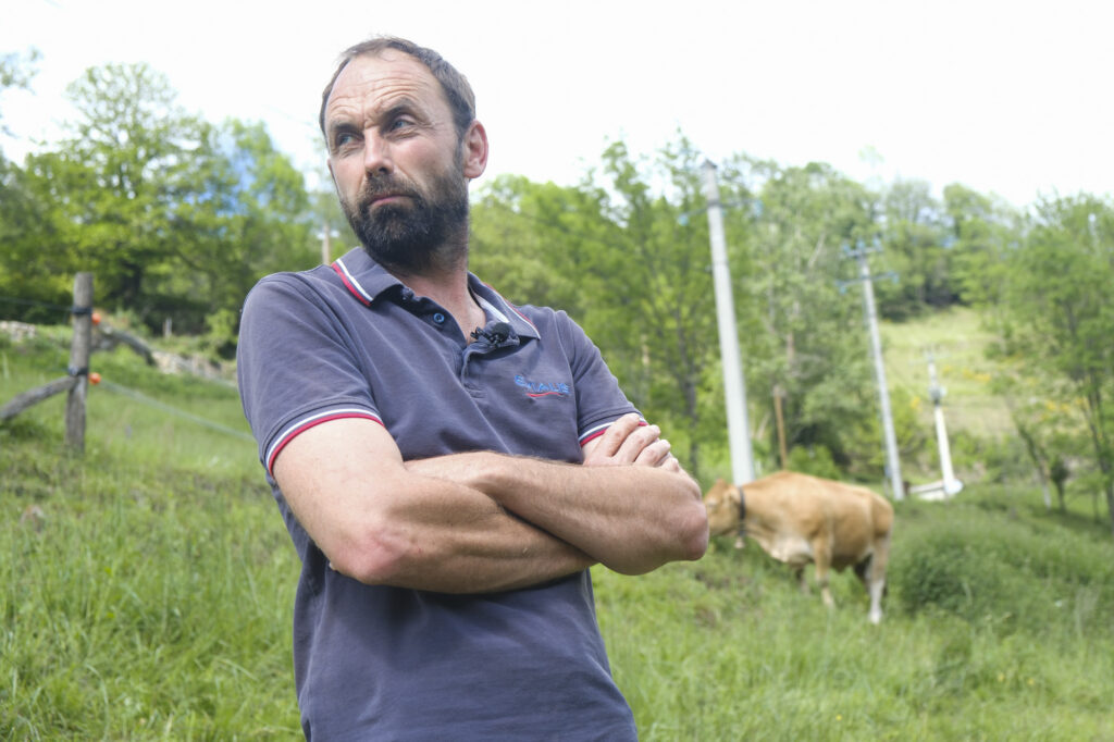 Sebastià Barboteu, pagès de Catalunya Nord. Prats de Molló.