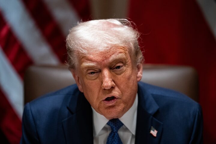 Donald Trump, en una imatge d'arxiu (fotografia: EFE / EPA / AL DRAGO).